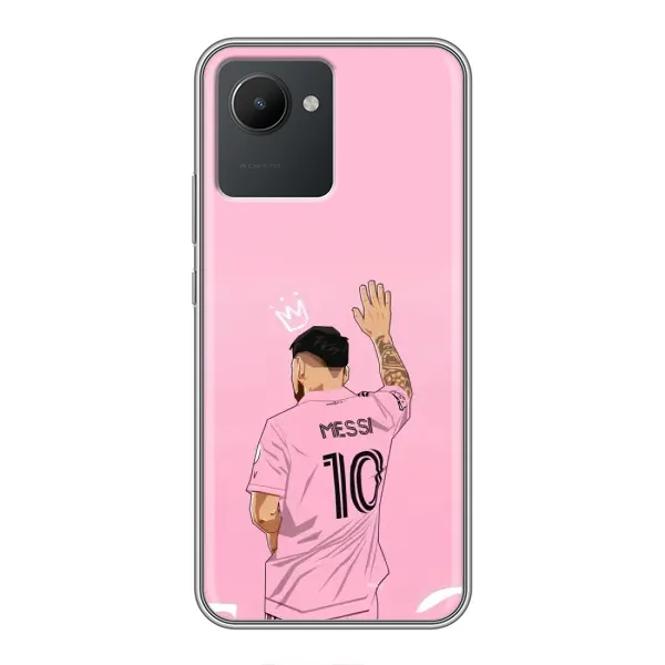 Чохол з принтом «Мессі Маямі» для Realme C30