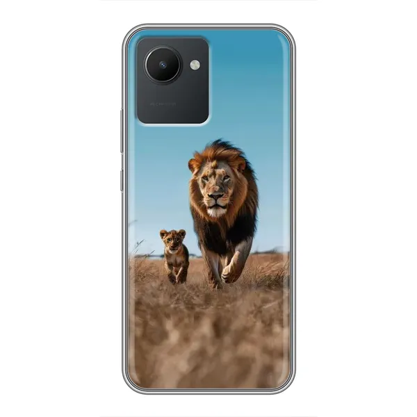 Чохол з принтом «Мусафа та Сімба» для Realme C30 Чохол з принтом «Мусафа та Сімба» для Realme C30