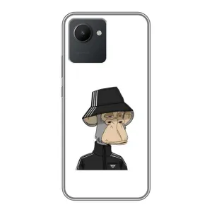 Чохли з Мавпами NFT для Realme C30 (AlphaPrint) (мавпа NFT Adidas)