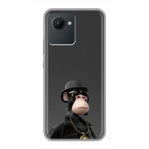 Чохли з Мавпами NFT для Realme C30 (AlphaPrint) (Мавпа NFT)