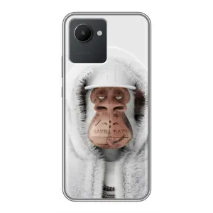 Чохли з Мавпами NFT для Realme C30 (AlphaPrint) (мавпа NFT в тату)