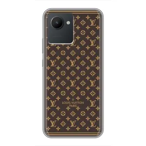 Чохли Луі Вітон для Realme C30 (AlphaPrint - LOUIS VUITTON) (шпалери LV)