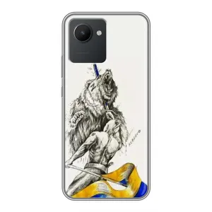 Чехлы Доброго вечора, ми за України для Реалми С30 (AlphaPrint) (Победа)