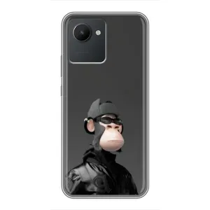Чохли з Мавпами NFT для Realme C30 (AlphaPrint) (стильна мавпа NFT)