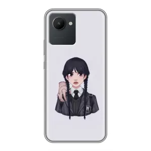 Чохли Венсдей на Realme C30 Уенсдей (AlphaPrint) (Венздей і Річ)