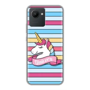 Чохол для РилМі С30 - (Єдинорожки - Новинки) (AlphaPrint) (Unicorn)
