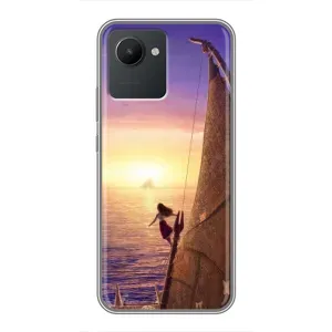 Чохол з мультфільмом Ваяна Realme C30 (Захід сонця Ваяна)