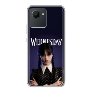 Чохли Венсдей на Realme C30 Уенсдей (AlphaPrint) (Wednesday)