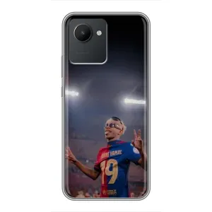 Чохол з футболістом Ламін Ямаль Realme C30 (Ямаль на стадіоні)