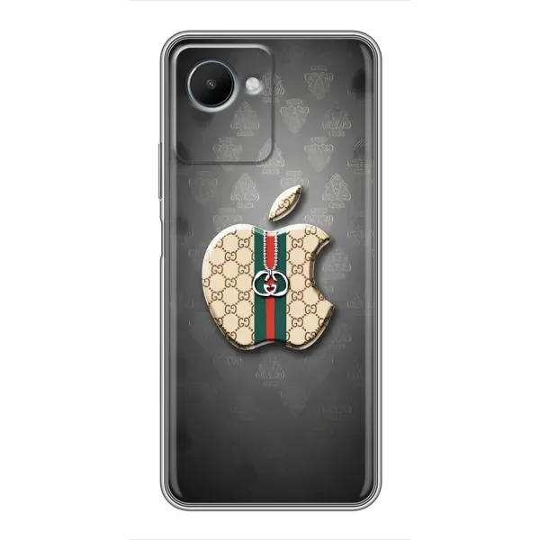 Чохол з принтом «Apple gucci» для Realme C30s Чохол з принтом «Apple gucci» для Realme C30s