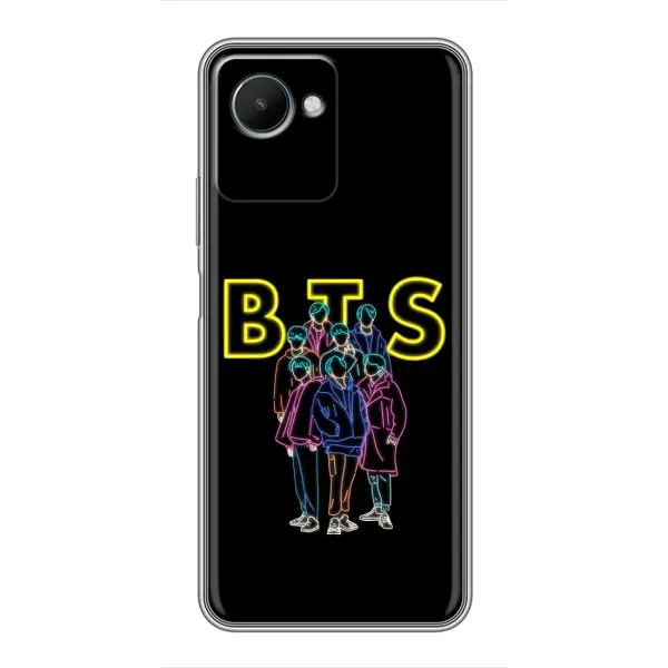 Чохол з принтом «BTS стайл» для Realme C30s Чохол з принтом «BTS стайл» для Realme C30s