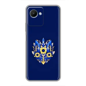 Чехлы для Realme C30s  Укр. Символика (AlphaPrint)