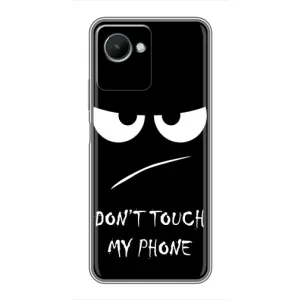 Чохол з принтом «Dont Touch» для Realme C30s