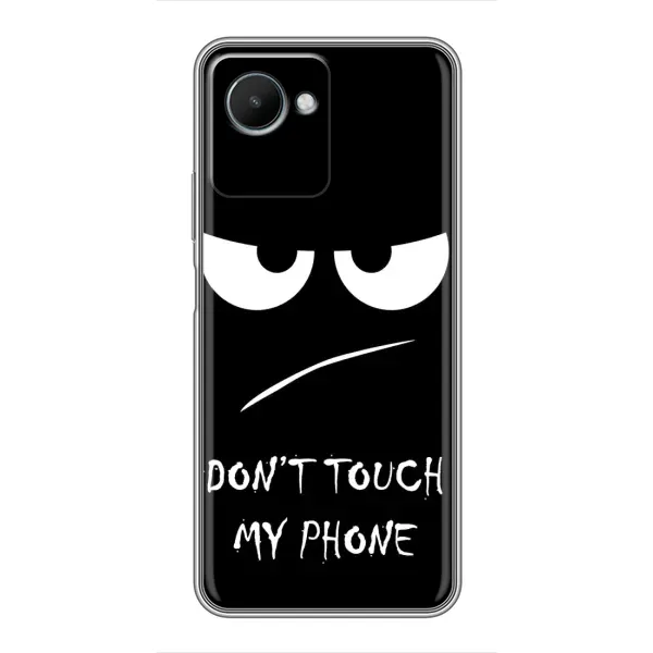 Чохол з принтом «Dont Touch» для Realme C30s Чохол з принтом «Dont Touch» для Realme C30s