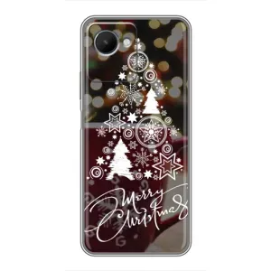 Різдвяні Чохли для Realme C30s (VPrint) (Ялинка яскрава)