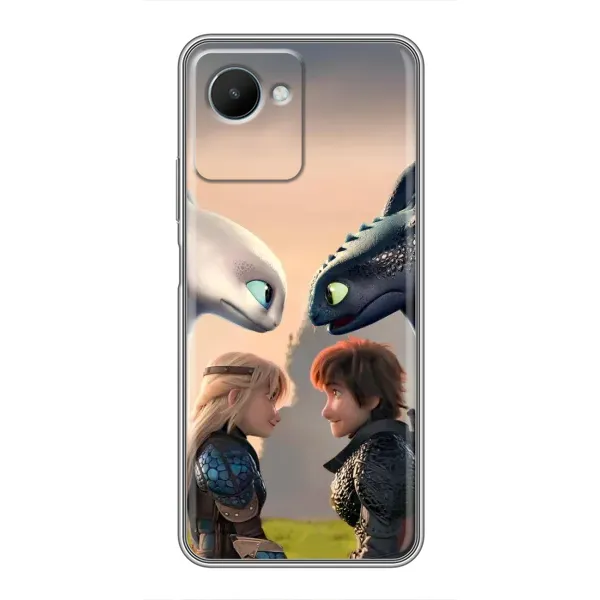 Чехол с принтом «Иккинг и Астрид» для Realme C30s