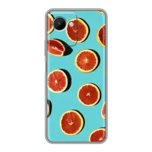 Чохол з принтом «Грейпфрут» для Realme C30s