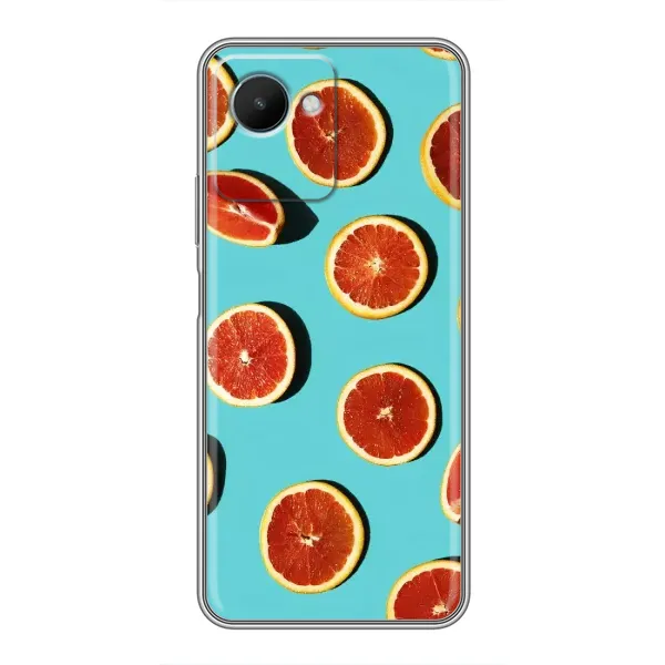 Чохол з принтом «Грейпфрут» для Realme C30s