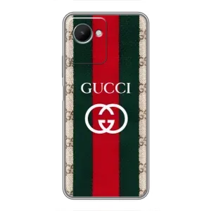 Чехлы ГУЧЧИ для Реалми С30s (AlphaPrint) (Gucci дизайн)