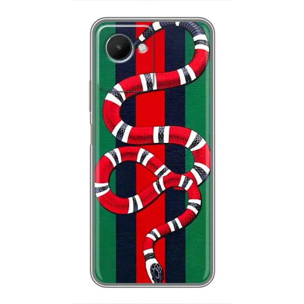 Чохол з принтом «Gucci змія» для Realme C30s Чохол з принтом «Gucci змія» для Realme C30s