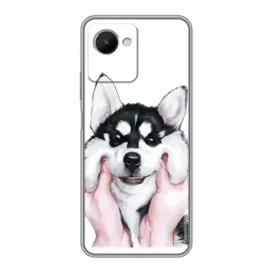 Чохол з Хаскі Realme C30s - (AlphaPrint)