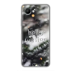 Новорічні, Святкові Чохли для Realme C30s - 2024 год (Hello winter)