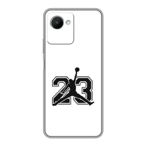 Чохли для Realme C30s - з картинкою JORDAN (AlphaPrint) (Jordan 23)