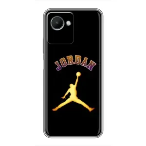 Чохли для Realme C30s - з картинкою JORDAN (AlphaPrint) (Jordan Gold)