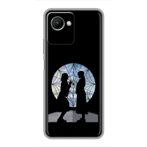 Чохли Венсдей на Realme C30s Уенсдей (AlphaPrint) (кімната Венздей)