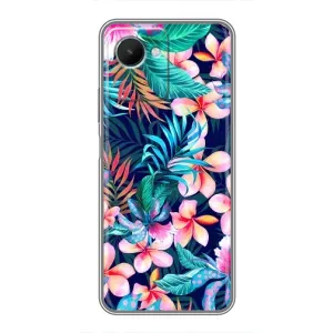 Чехол с принтом «Красочные цветы» для Realme C30s