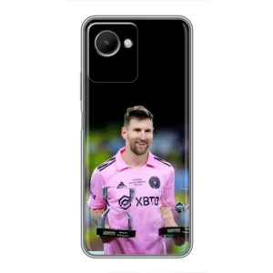 Чохол з принтом «Кубки Мессі» для Realme C30s