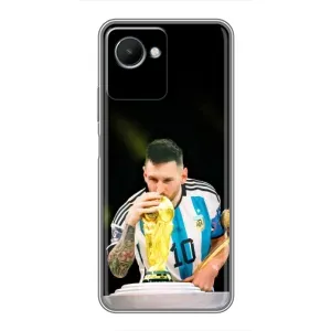 Чохол з принтом «Кубок Мессі» для Realme C30s
