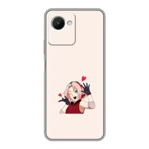 Чохол з принтом «Лайк Сакура» для Realme C30s