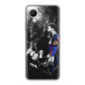 Чохли Мессі для Realme C30s (AlphaPrint)