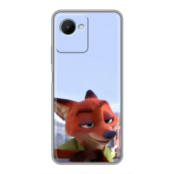 Чохол з принтом «Лис Нік» для Realme C30s