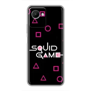 Чохол Гра в кальмара для Realme C30s (Патерн Гра кальмара)