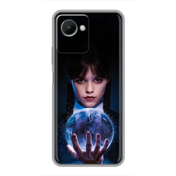 Чохол з принтом «Магічна сфера Венздей» для Realme C30s