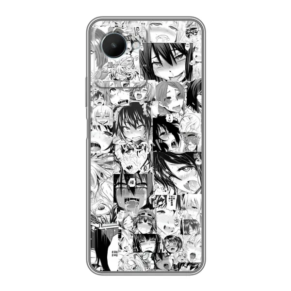 Чохол з принтом «Ahegao manga» для Realme C30s Чохол з принтом «Ahegao manga» для Realme C30s