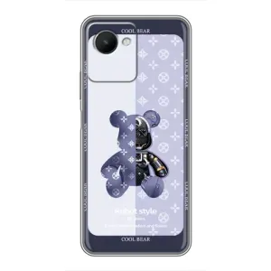 Круті Чохли Луі Віттон для Realme C30s (AlphaPrint) (Медведик LV)