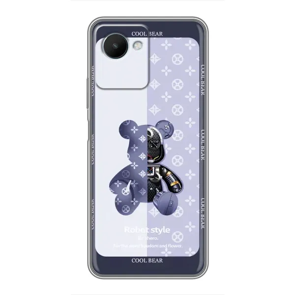 Чохол з принтом «Медведик LV» для Realme C30s Чохол з принтом «Медведик LV» для Realme C30s