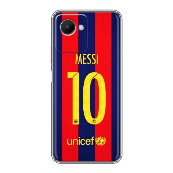 Чохол з принтом «Messi Barca 10» для Realme C30s Чохол з принтом «Messi Barca 10» для Realme C30s