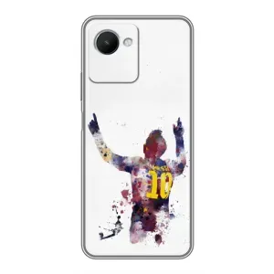 Чохол з принтом «Messi Barca» для Realme C30s