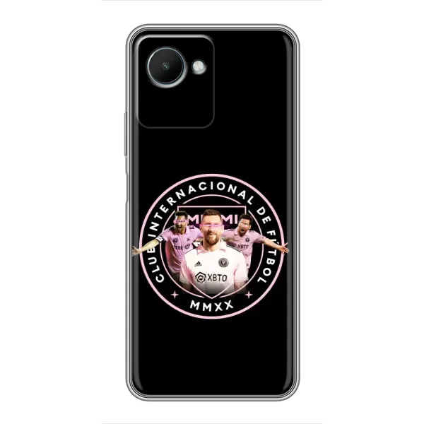 Чохол з принтом «Мессі в лого» для Realme C30s Чохол з принтом «Мессі в лого» для Realme C30s