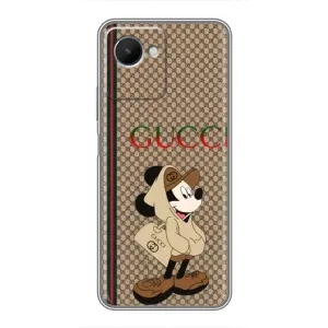 Чехлы ГУЧЧИ для Реалми С30s (AlphaPrint) (Mickey GUCCI)