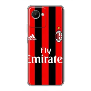 Чохли для Realme C30s (VPrint) - Футбольні клуби (Milan)
