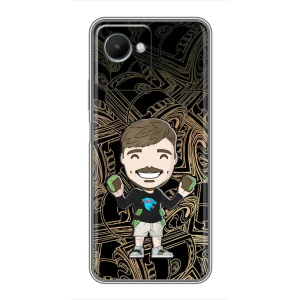 Чохол з принтом «Mister Beast» для Realme C30s Чохол з принтом «Mister Beast» для Realme C30s