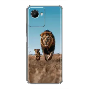 Чохол Король лев на RealMe C30s (Мусафа та Сімба)