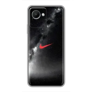Чохол з принтом «Найк червоний» для Realme C30s