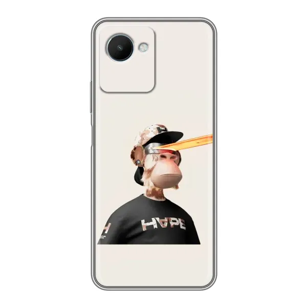 Чехол с принтом «обезьяна NFT в очках» для Realme C30s Чехол с принтом «обезьяна NFT в очках» для Realme C30s