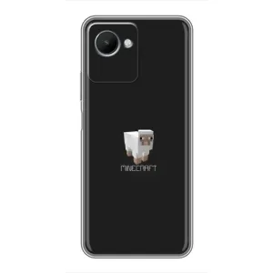 Чохол з принтом «Овечка Майнкрафт» для Realme C30s